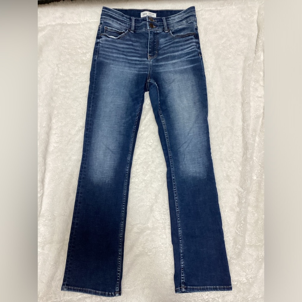 High Rise Blue Jeans